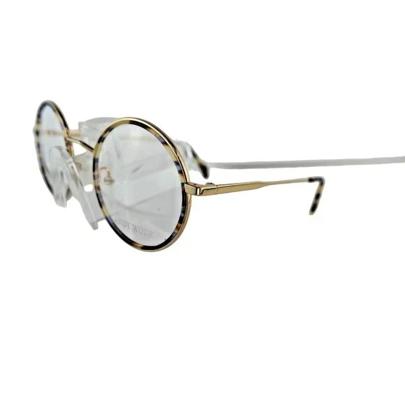 ANDY WOLF 4783 C: 3 (BROWN / GOLD) 46-21-145 Eyeglass Frames